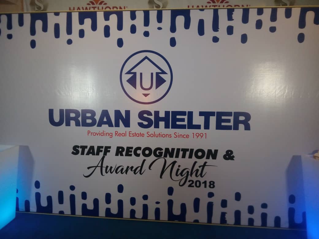 Urban Shelter holds Staff Recognition and Award night,amidst glitz and glamour