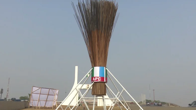 Untold Story of Why FCTA Approved Construction of Giant Broom At Abuja City Gate