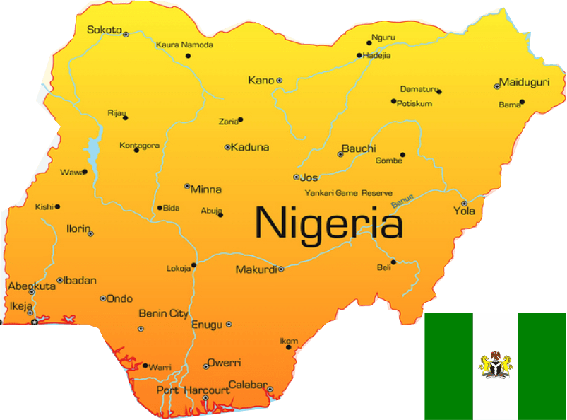 Map of Nigeria