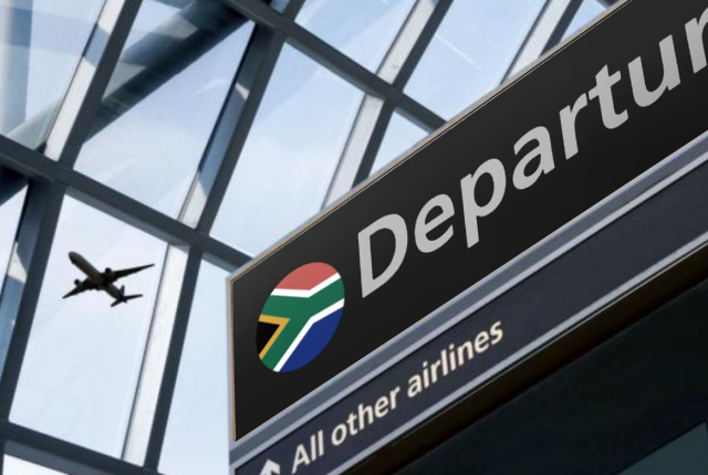 SA departure emigration leaving