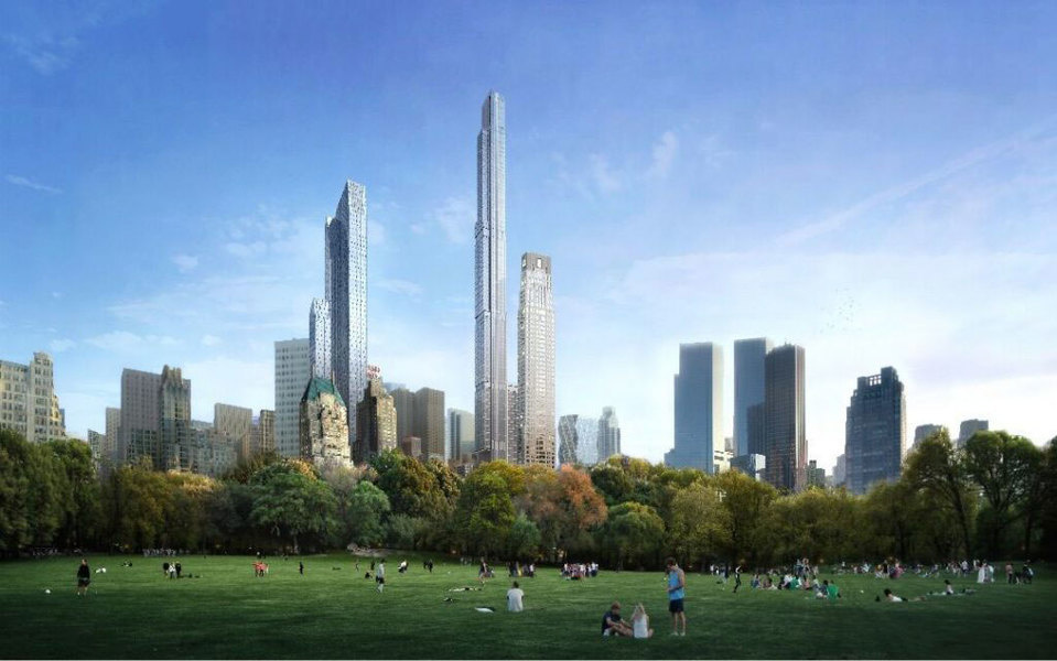 U.S. Central Park Tower Becomes World’s Tallest Residential Building