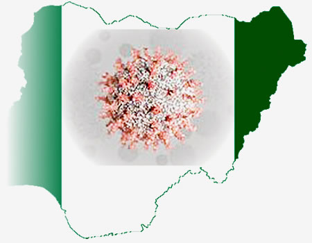 nigeria map coronavirus covid 19