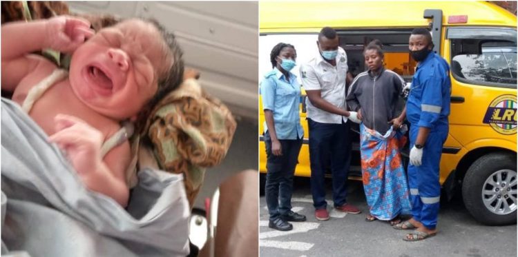Homeless woman delivered of baby boy under Lagos bridge