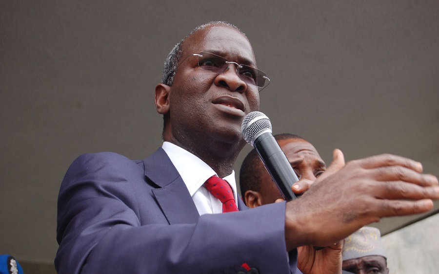 Minister of Works and Housing,Babatunde Fashola