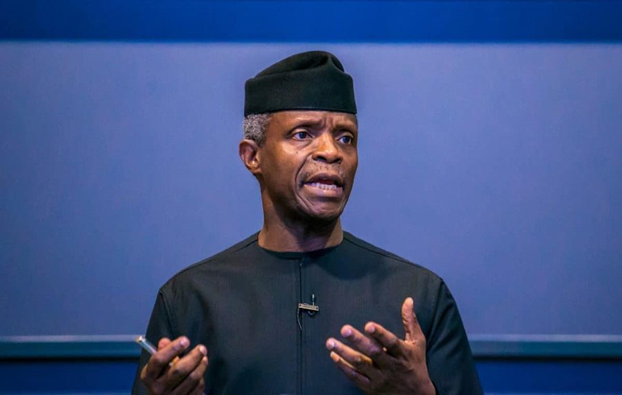 Nigeria's Vice President, Prof Yemi Osibanjo