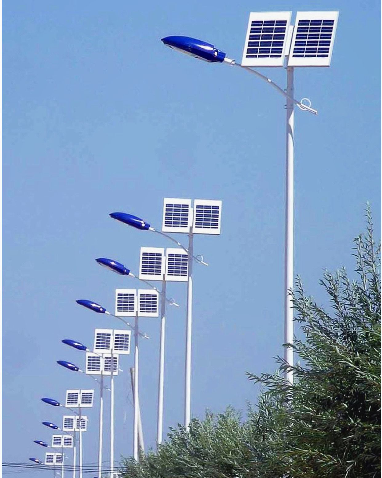 Solar streetlights