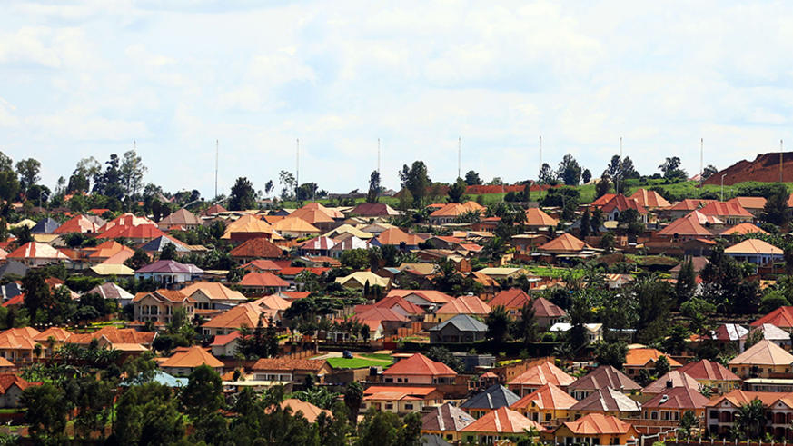 a view of nyarugunga residential area in kicukiro district sam ngendahimana