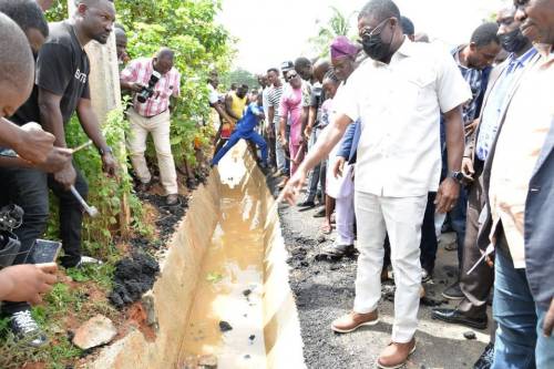 Edo Government Vows To Arrest, Prosecute Contractor Over Shoddy Road Project