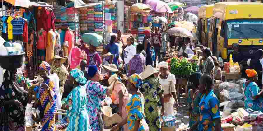 Nigerian economy compressed