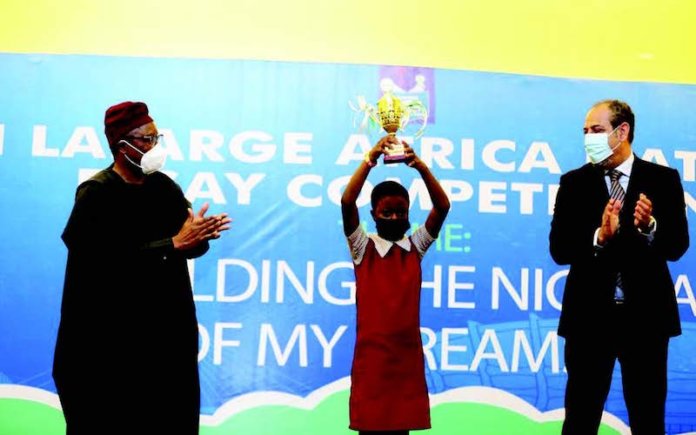 Lafarge efforts to reduce carbon emissions, a commitment to environmental sustainability