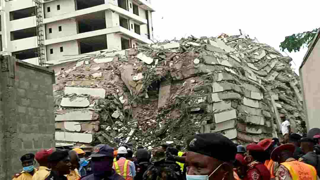 21-Storey Collapse: ‘RCCG Pastor, 22 others buried in rubble’
