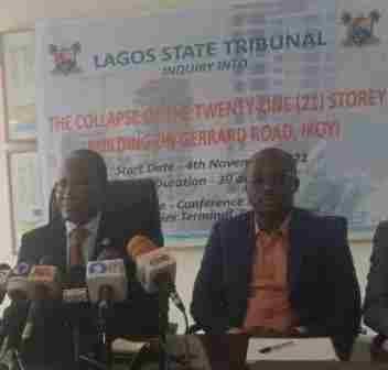 21-Storey Ikoyi Building Collapse: Tribunal seeks memmoranda from stakeholders