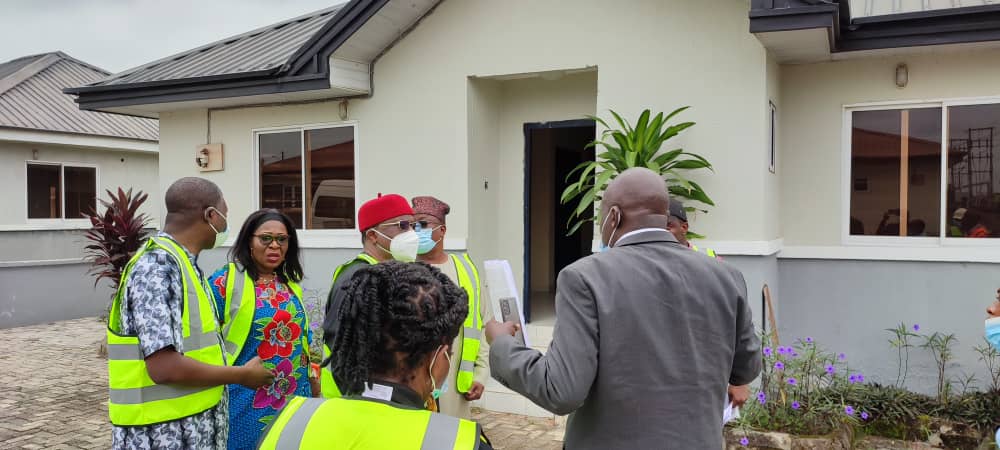 Senate Committee on Housing visits Family Homes Funds estate in New Makun, Ogun state