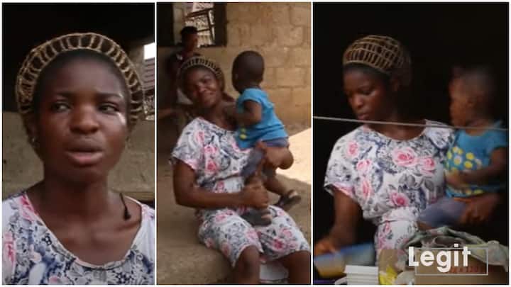 Woman Begs Nigerians for Help, Says She and Family Are Facing Eviction From Uncompleted Building