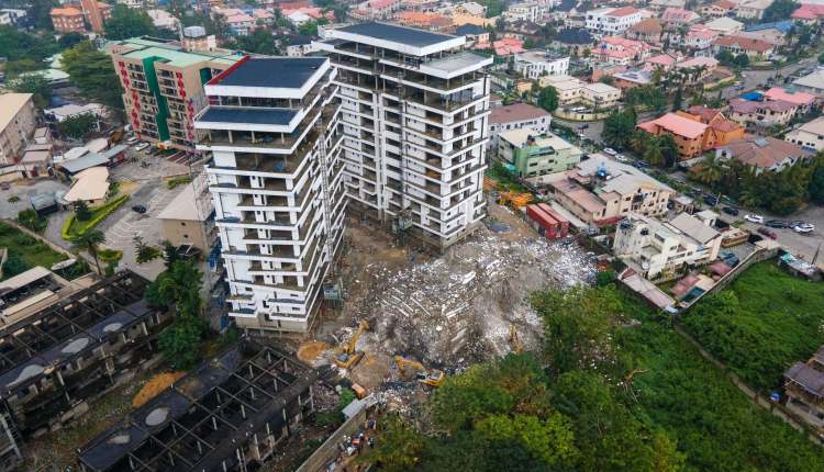 picture ikoyi collapse from new york times