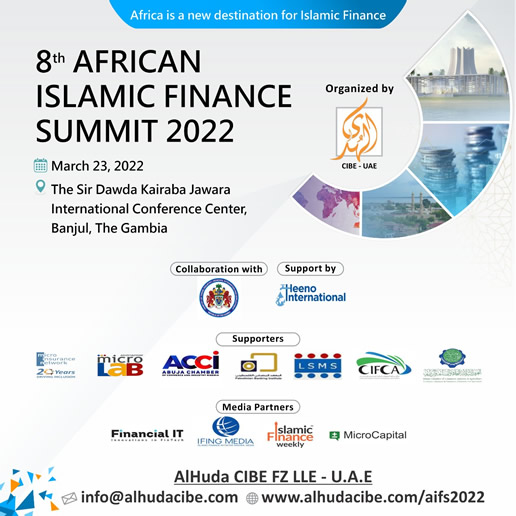 8th African Islamic Finance Summit to Hold in The Gambia on March 23, 2022