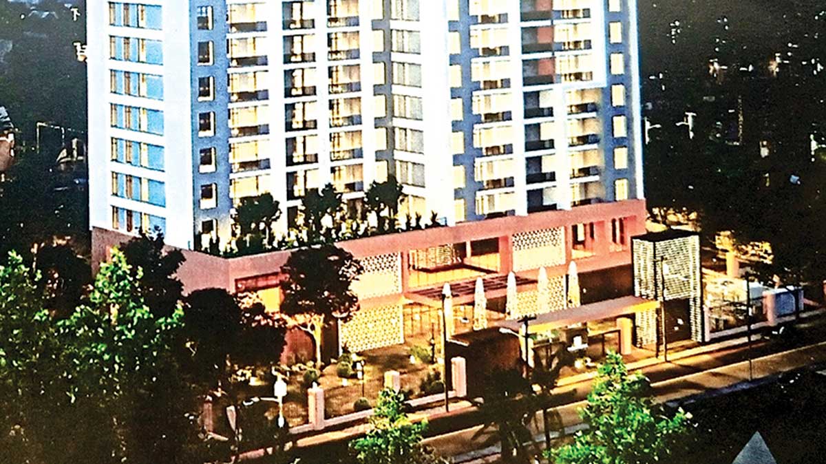 Grand Panorama luxury apartments will be built on a 21-story building by a Chinese corporation.