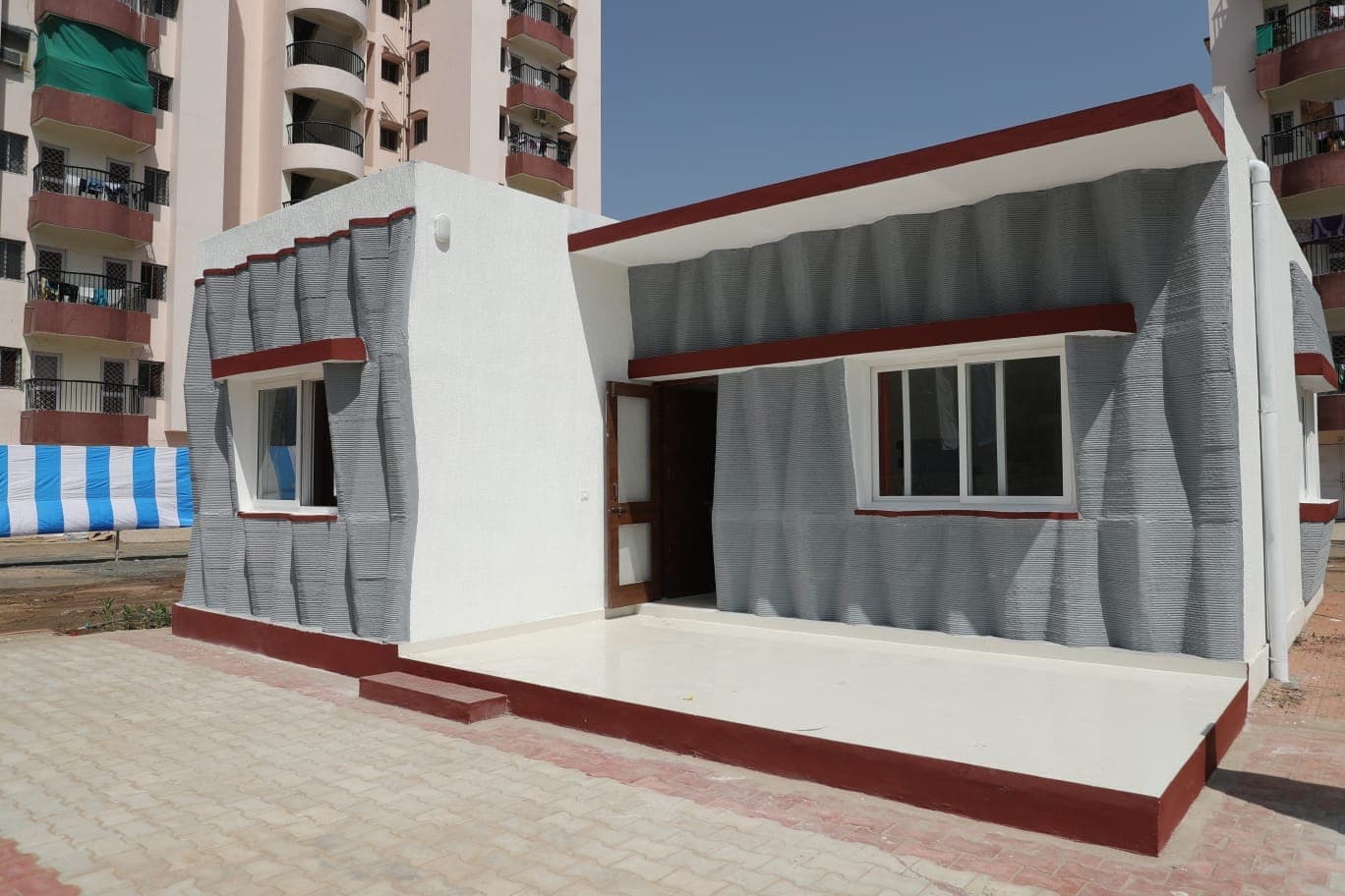 Military Engineers Build Indian First Green 3D Printed Houses