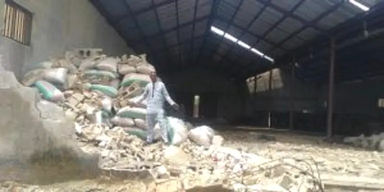 RIFAN Loses N30.4m As Rainstorm Destroys Paddy Rice, Fertilisers In Delta