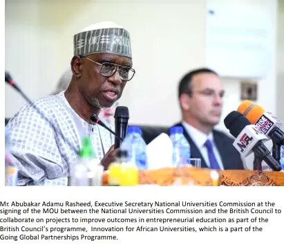 Twenty Nigerian institutions to receive a £600,000 grant from the United Kingdom.