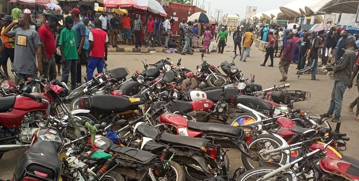 Lagos State Task Force To Continue Clampdown Of Commercial Motorcyclists On Lekki Axis Wednesday.