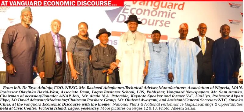 Economic Discourse: Ekpo, Peterside, and others analyze how to make national development programmes work.