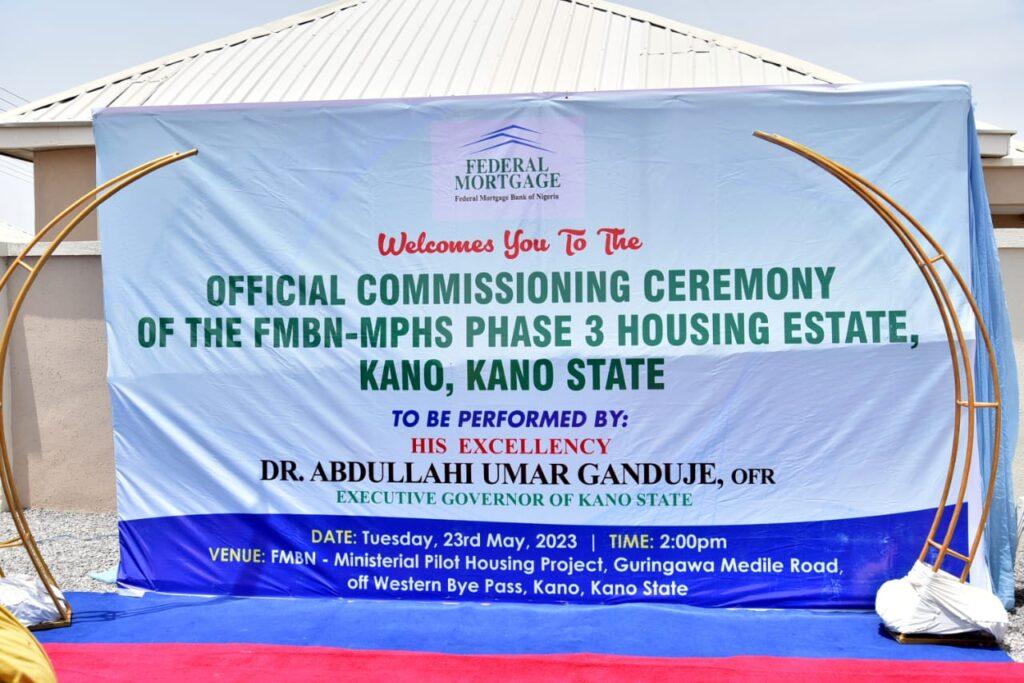 Official Commissioning Ceremony of the FMBN-MPHS Phase 3 Housing Estate in Kano State