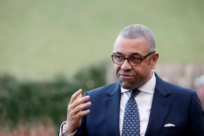 UK Foreign Secretary James Cleverly