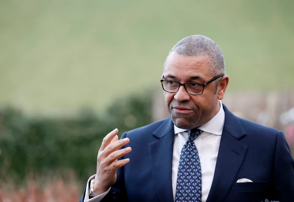 UK Foreign Secretary James Cleverly