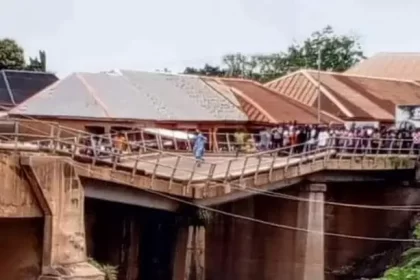 50-year-old bridge collapses in Plateau State.