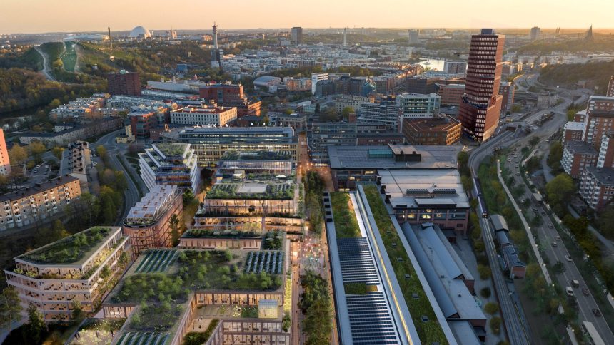 "World's largest wooden city" set to be built in Stockholm