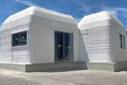 This 3D-Printed House Goes Up in 2 Days and Costs the Same as a Car