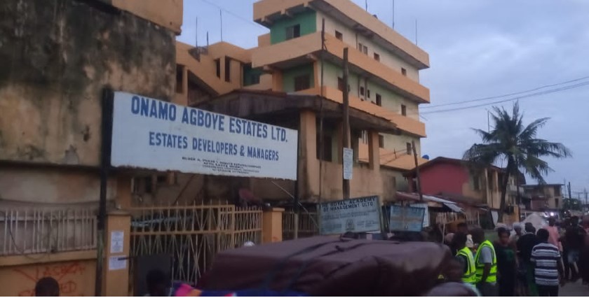 Lagos building with over 800 rooms collapses, two injure