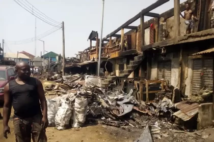 Fire Guts Aba Spare Parts Market As Abia Govt Caution Traders