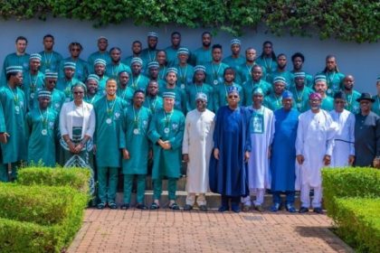 AFCON: President Tinubu Confers MON Awards on Super Eagles, Gifts Flats, Lands