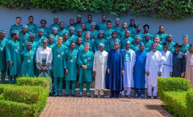 AFCON: President Tinubu Confers MON Awards on Super Eagles, Gifts Flats, Lands