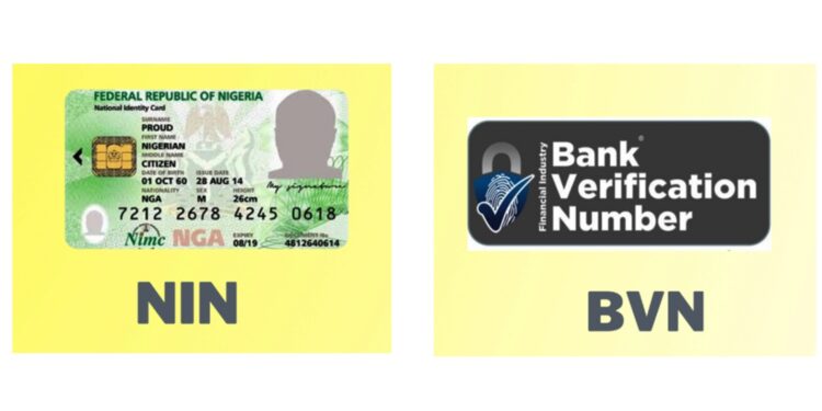 Nigerian banks recently issued a memo about a week ago, urging customers to link their National Identification Number and Biometric Verification numbers to their accounts.