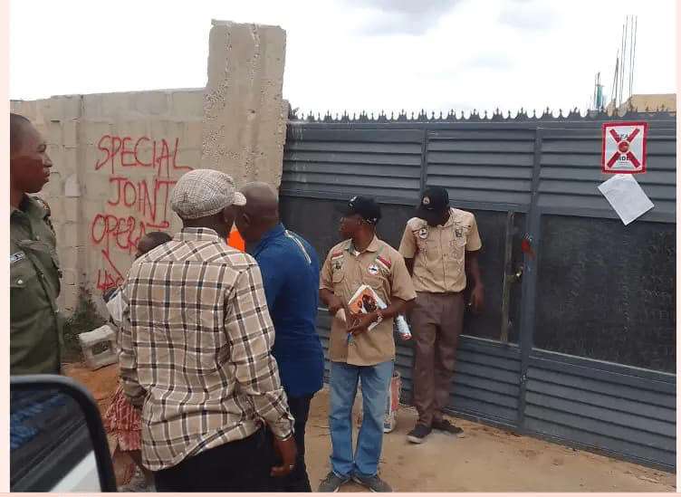 The Lagos State Government has intensified efforts to curb illegal estate developments along the Epe corridor of the state.